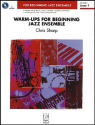 Warm-Ups for Beginning Jazz Ensemble Jazz Ensemble sheet music cover Thumbnail